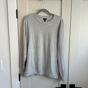 J. Crew Gray Crewneck Sweater